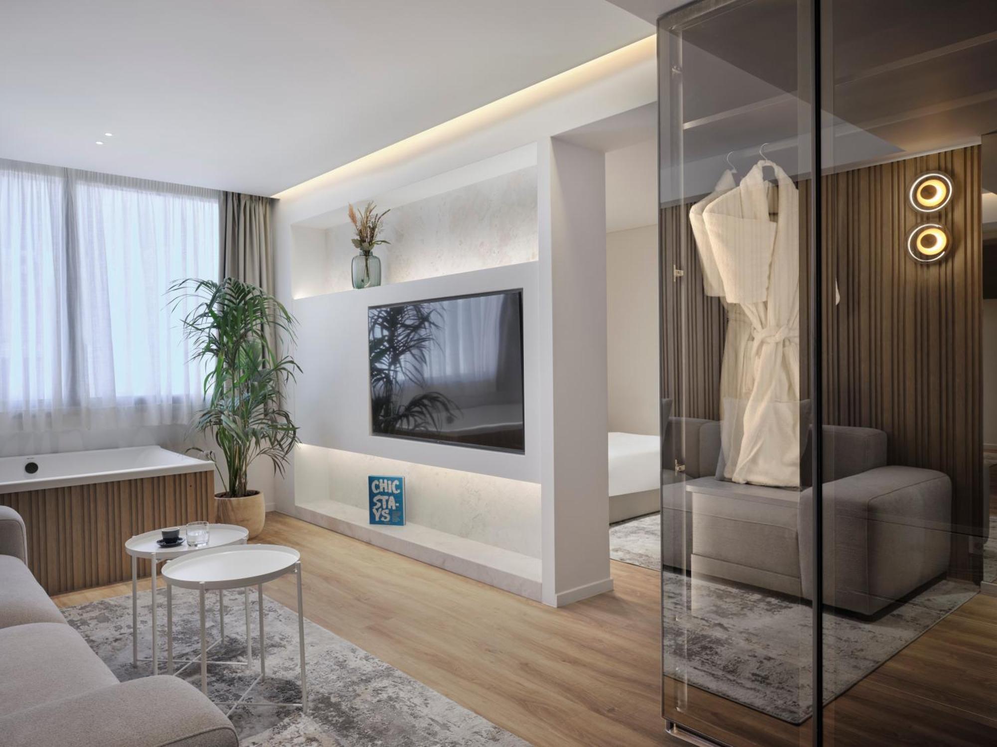 Nur Aparthotel Athene Buitenkant foto